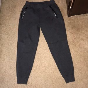 Jordan jumpman joggers w/ zippers